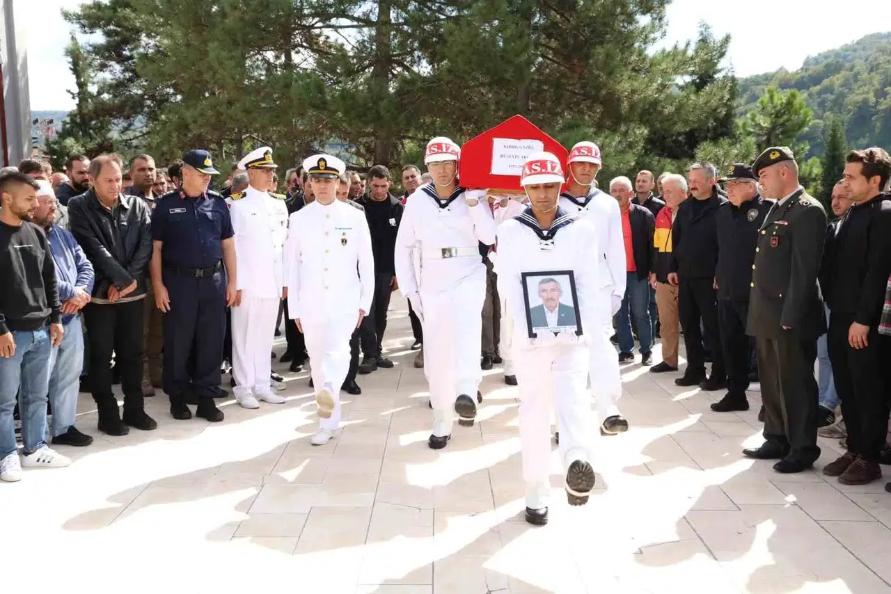 Zonguldak’ta Kıbrıs Gazisi Son Yolculuğuna Uğurlandı