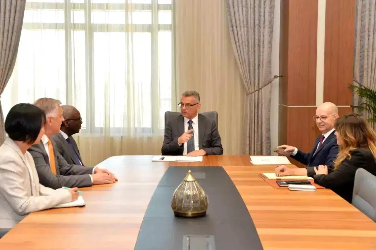 KKTC Cumhurbaşkanı Erhürman, BM Temsilcisi ile Görüştü