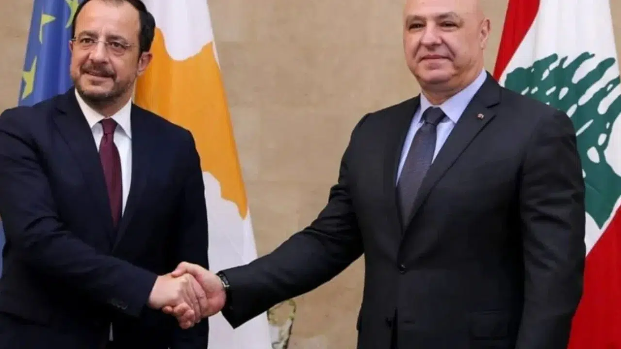 Lübnan ve Güney Kıbrıs Rum Yönetimi Arasında Deniz Yetki Alanları Anlaşması İmzalandı