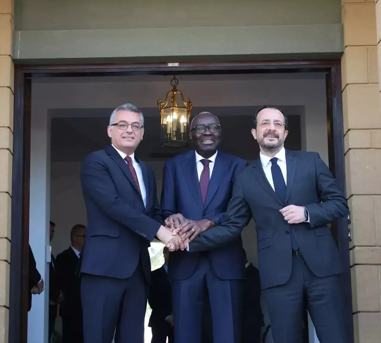 KKTC ve GKRY Liderleri BM Ara Bölgesinde Görüştü