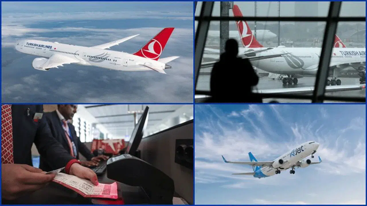 THY ve AJet, "Ada Kıbrıs" Hava Köprüsü ile 1 Ayda 100 Bin Turist Taşıdı