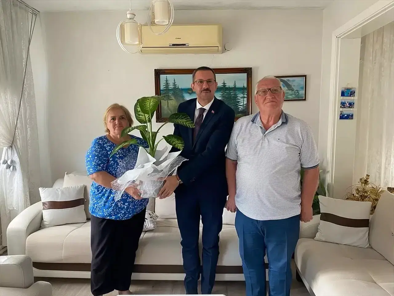 Pınarhisar'da Gazilere Ziyaret ve TOKİ Konut İnşaatları Devam Ediyor