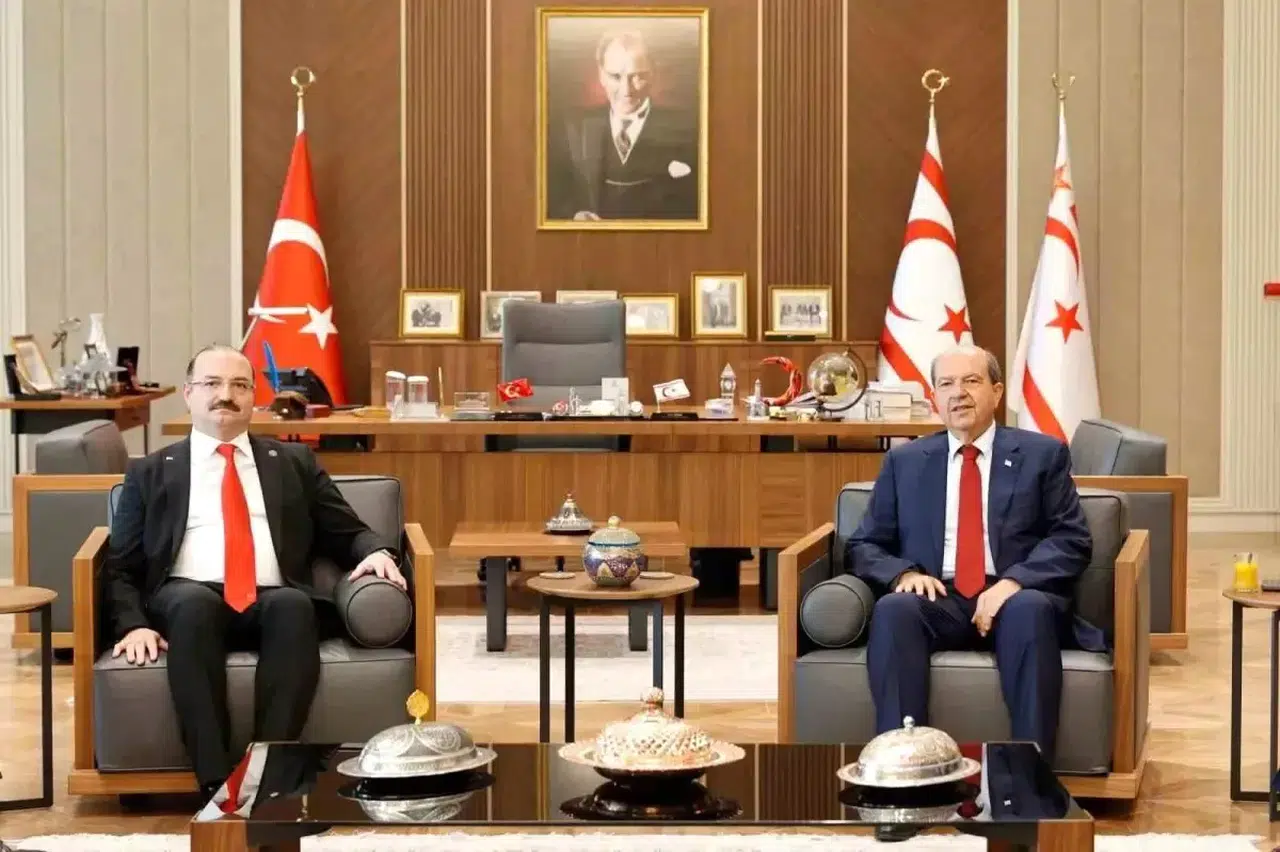 Atatürk Üniversitesi Heyeti KKTC'de Önemli Ziyaretler Gerçekleştirdi