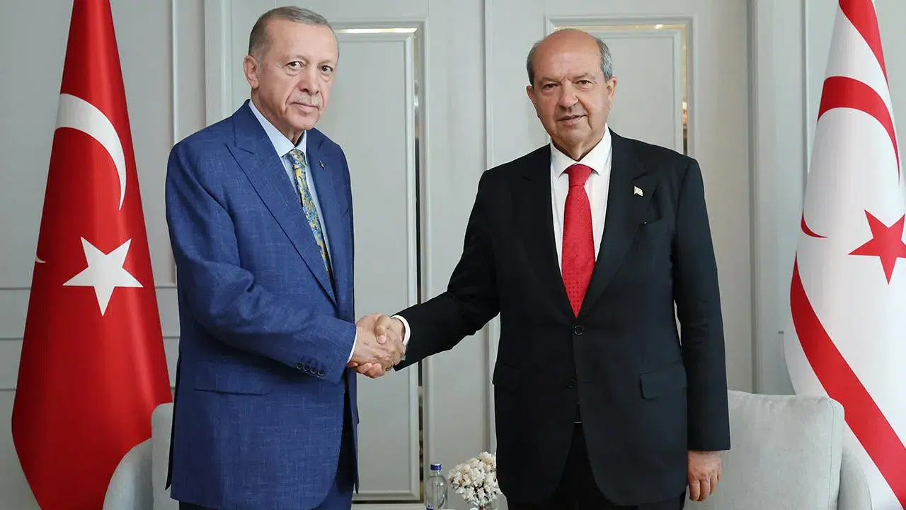 KKTC Cumhurbaşkanı Tatar'dan Erdoğan'a Teşekkür Mesajı
