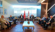 Cumhurbaşkanı Yardımcısı Yılmaz, KKTC Cumhurbaşkanı Tatar ile Görüştü