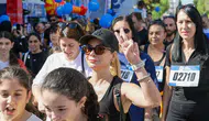 Lefkoşa’da anlamlı buluşma: Kalpten kalbe dayanışma koşusu