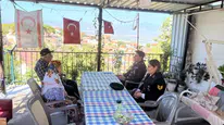 Jandarma, Kıbrıs Gazileri'ni Ziyaret Etti