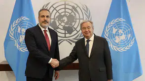 Bakan Fidan, BM Genel Sekreteri Guterres ile Görüştü
