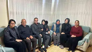 Sarıgöl Kaymakamı Halil Dalak, Kıbrıs Gazisi Mehmet Akçal'ı Ziyaret Etti