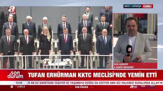Erhürman Meclis'te Yemin Etti