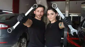 Sivas'ta Kadın Usta: Sümeyra Yıldırım Motor Tamirciliğinde Fark Yarattı