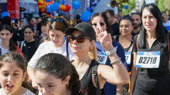 Lefkoşa’da anlamlı buluşma: Kalpten kalbe dayanışma koşusu