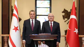 Ankara'da kritik temas: Başbakan Üstel'den Milli Savunma Bakanlığı'na ziyaret