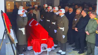 Kıbrıs Gazisi Feris Adiloğlu, Bafra'da Düzenlenen Törenle Uğurlandı