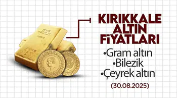 Kırıkkale'de Altın Fiyatları 30 Ağustos 2025: Yükseliş Devam Ediyor