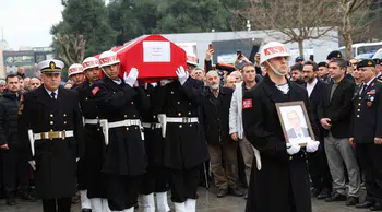 Kıbrıs gazisi Hasan Yavaş, son yolculuğuna dualarla uğurlandı