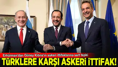 Kuzey Kıbrıs Cumhurbaşkanı Erhürman'dan Güney Kıbrıs'ın Askeri İttifaklarına Sert Tepki Nedenleri Neler?