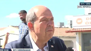 KKTC Cumhurbaşkanı Ersin Tatar A Haber'de: Güney Kıbrıs Silah Deposuna Döndü