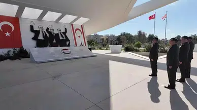 Kara Kuvvetleri Komutanı Kuzey Kıbrıs'ta Ziyaretlerde Bulundu