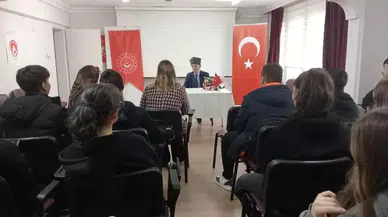 Kıbrıs Gazisi Mehmet Kanar, Keşan Fen Lisesi Öğrencileriyle Buluştu