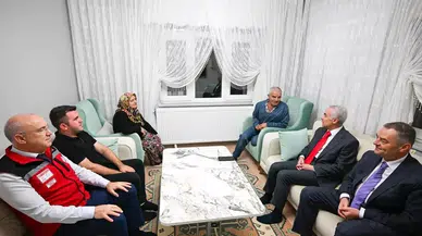 Kırklareli Valisi Uğur Turan, Kıbrıs Gazisi Salih Bektaş'ı Ziyaret Etti