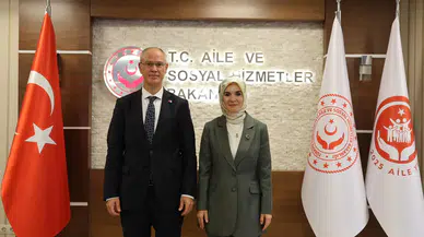 Bakan Göktaş, KKTC Çalışma ve Sosyal Güvenlik Bakanı Hasipoğlu ile Görüştü