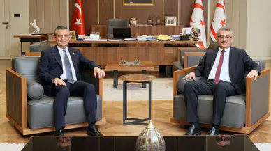 CHP Genel Başkanı Özgür Özel, KKTC Cumhurbaşkanı Tufan Erhürman ile Görüştü