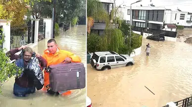 KKTC'yi Şiddetli Yağış Vurdu! Yeni Taşkın Uyarısı