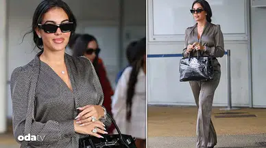 Georgina Rodriguez, 5 Milyon Dolarlık Yüzüğüyle Venedik'e İndi