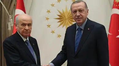Ankara'da Kritik Görüşme: Erdoğan Bahçeli ile Bir Araya Geldi