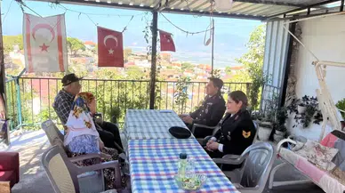 Jandarma, Kıbrıs Gazileri'ni Ziyaret Etti