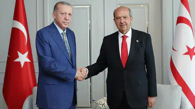 KKTC Cumhurbaşkanı Tatar'dan Erdoğan'a Teşekkür Mesajı
