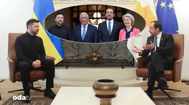 Zelenskiy Güney Kıbrıs'ta Rum Tezini Dile Getirdi