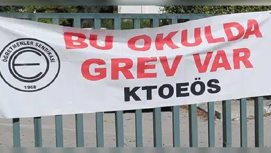 Girne'de eğitimde grev kararı: Öğretmenler hakları için sokağa iniyor