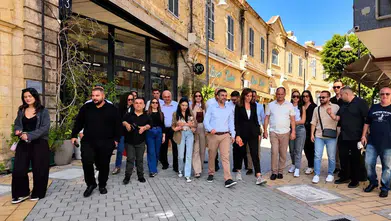 Mehmet Aktunç'tan Arasta Çarşısı'na çıkarma: Lefkoşa'nın tarihi dokusuna estetik dokunuş