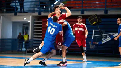 A Milli Hentbol Takımı, Güney Kıbrıs Rum Kesimi'ni Mağlup Etti