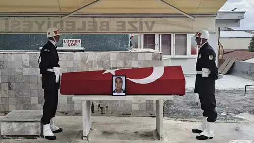 Kıbrıs Gazisi Osman Türk, Kırklareli'nde Defnedildi