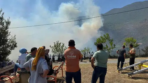 Bartın'da Orman Yangını: Havadan ve Karadan Müdahale Sürüyor