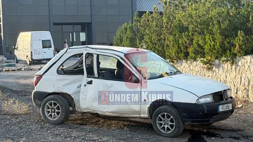 Alayköy'de korkunç kaza: Direksiyon hakimiyetini kaybetti, yoğun bakıma kaldırıldı