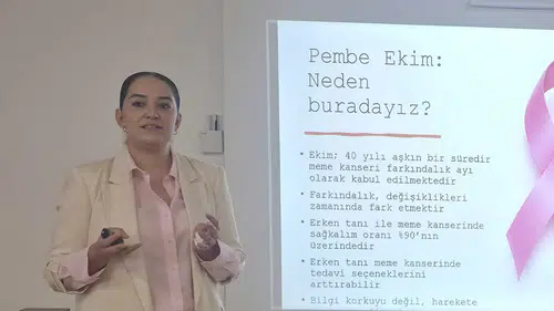 DAÜ'de Sağlık İçin Önemli Buluşma: Meme Kanserinde Erken Tanı Vurgusu