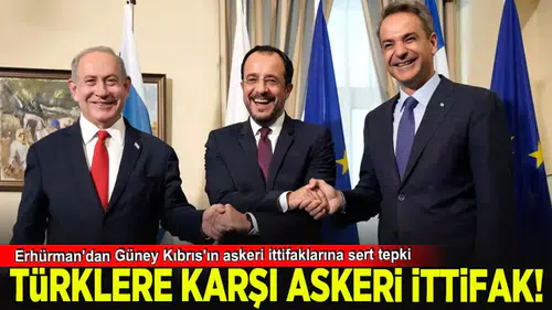 Kuzey Kıbrıs Cumhurbaşkanı Erhürman'dan Güney Kıbrıs'ın Askeri İttifaklarına Sert Tepki Nedenleri Neler?