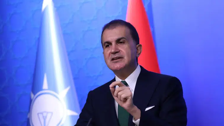 AK Parti Sözcüsü Ömer Çelik'ten Mahmud Abbas’ın Vizesinin İptaline Sert Tepki