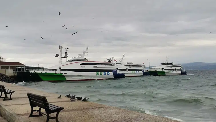 Bursa Deniz Otobüslerinin 10 Seferi İptal Edildi