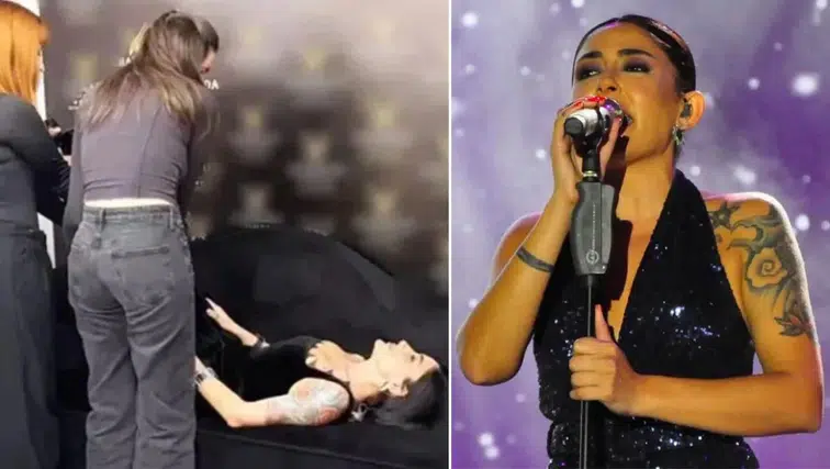 Melek Mosso Sahne Performansı Sırasında Fenalaştı