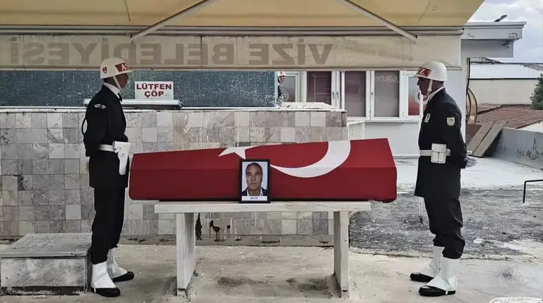 Kıbrıs Gazisi Osman Türk, Kırklareli'nde Defnedildi