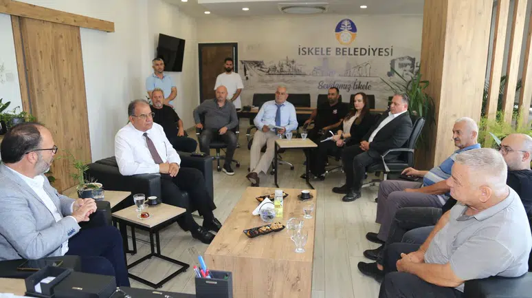 İskele'nin yol haritası masaya yatırıldı: Bakan Sucuoğlu'ndan kritik ziyaret