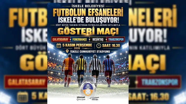 Devlerin efsaneleri İskele çimlerine ayak basıyor: Yıldızlar geçidi yaşanacak