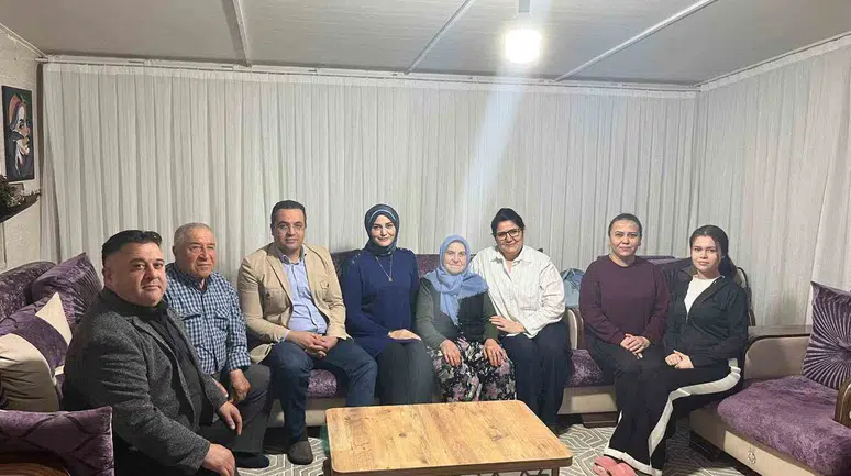 Kaymakam dalak, ramazan ayında şehit annesi ve kıbrıs gazisini ziyaret etti