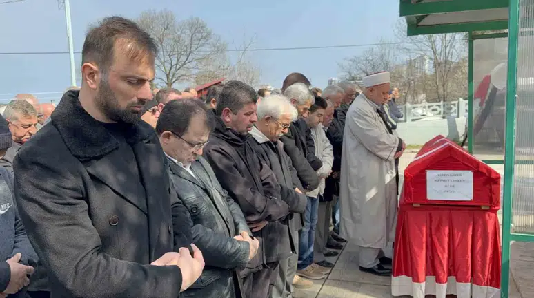 Kıbrıs gazisi Mehmet Coşkun, son yolculuğuna uğurlandı