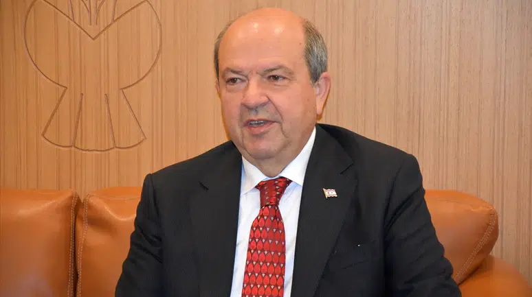 Ersin Tatar: Kıbrıs Gerçeği Orta Doğu'daki Gerilimle Bir Kez Daha Ortaya Çıkıyor